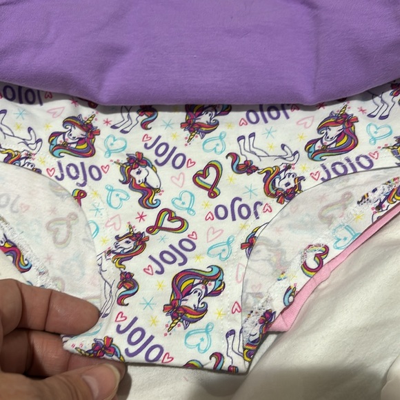 Nichelodeon JoJo Siwa 7/8 nightgown underwear slip on slippers bundle nwt - Picture 14 of 16